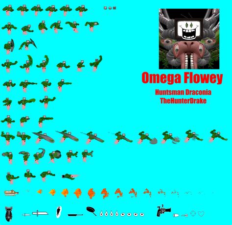 omega flowey spritesheet